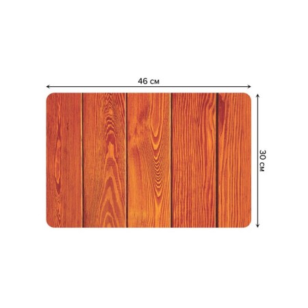 A set of napkins for setting the table "Firm texture", rectangular, rounded edges, size 30x46 cm, 4 pcs-2