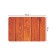 A set of napkins for setting the table "Firm texture", rectangular, rounded edges, size 30x46 cm, 4 pcs