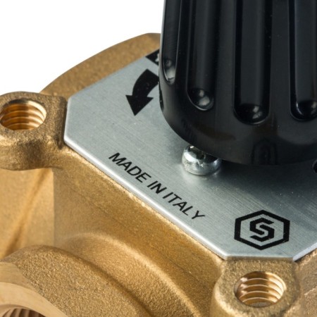 Mixing valve Stout SVM-0003-013201, 1 1/4 ", three-way, KVS 15-4