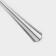 Teaspoon "New", h = 14 cm, thickness 1.2 mm, silver color