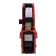 A single-line etiquette (numbers, signs), 8 characters, 21 x 12 mm, for rectangular labels, Devente, red