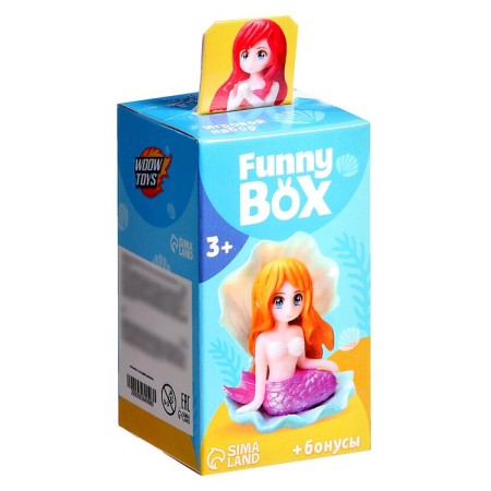 Funny Box game set, mermaids, mix-10
