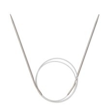 Спицы круговые, металлические, 80 см/3,0 мм