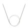 The knitting needles are circular, metal, 80 cm/3.0 mm