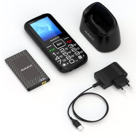 Cell phone Maxvi B21 DS Up Black-7