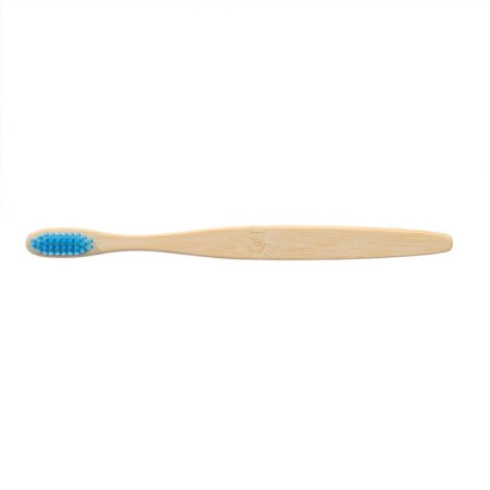 Bamboo dental brush in the box, blue-3