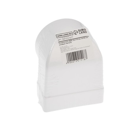 Zein connector, 55x110 mm, d = 100 mm, angular, ventilation-4