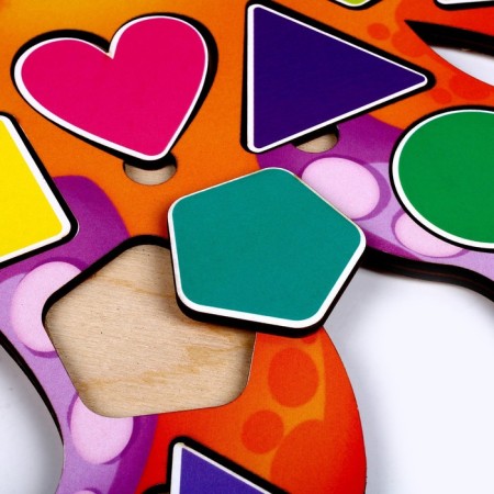 Developing toy "Learning forms and colors with an octopus"-4