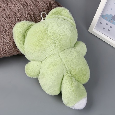 Soft toy "Super Cat", green color-2