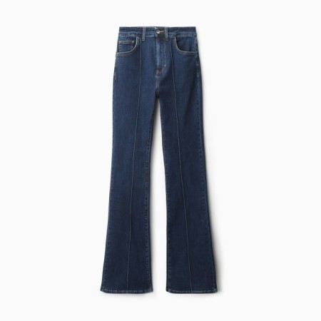 Women's jeans with Minaku arrow, dark blue color, size 42-8