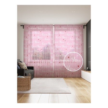 Photo "Love You", size 145x265 cm, 2 pcs