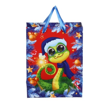 New Year. Gift package, 23x18x11.5 cm, packaging, Mickey Mouse-3
