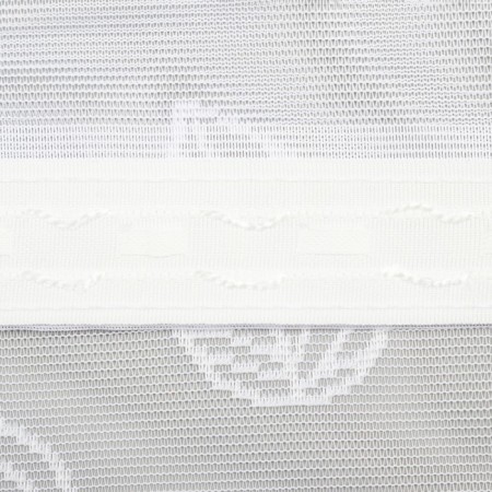 Tulle to the kitchen on a curtain tape 200x160 cm, white, 100% polyester-2