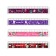 Set of Lineec 4pcs 15cm Design Erichkrause, with a notch of plastic, mix (Girl)