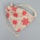 Bag gift canvas "New Year's expectations", snowflakes, canvas, 10 x 12 cm +/- 1.5 cm, New Year