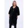 Cardigan female, size 52, black color