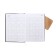 Diary 205x150 mm 168 sheets, leatherette, unit 70 g/m2, liesse, magnetic refuge, brown