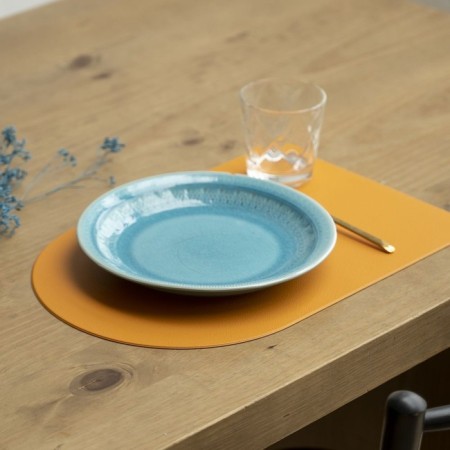 PLAISMAT "Elip", size 45x30 cm, color orange color