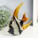 Souvenir glass "Fish Exot" under Murano glass 23.5x4x420 cm