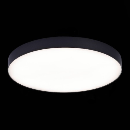 Ceiling lamp ST LUCE. ST606.442.96. 1x96 W, LED, 4000K, 8640 LM, 60x60x5.5 cm, black color-1