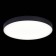 Ceiling lamp ST LUCE. ST606.442.96. 1x96 W, LED, 4000K, 8640 LM, 60x60x5.5 cm, black color