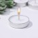 A set of tea candles, 10 pcs, 6g, white
