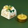 Tea candle "Happy New Year", without aroma, d = 4 cm