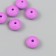 Busina silicone "flattened" purple d = 1.2 cm