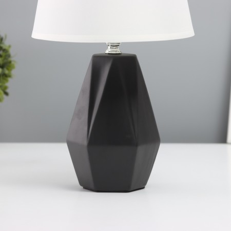 Table lamp "Fine" 1x40W E14 black 19.5x19.5x35.5cm-3