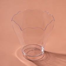 The form of plastic disposable for the buffet 