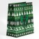 Laminated vertical "New Year gift", ML 27 x 23 x 11.5 cm, New Year