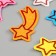 Set of stickers from EVA "Stars", 6 pcs., Mix color