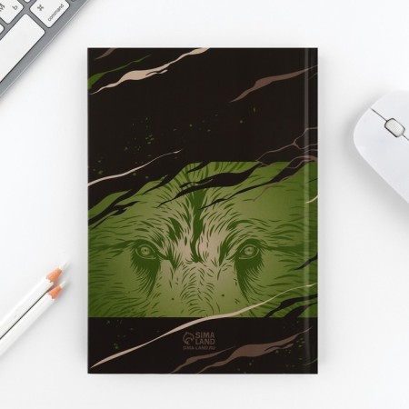 Gift set "February 23 Bear": Diary 80 sheets and pen-5