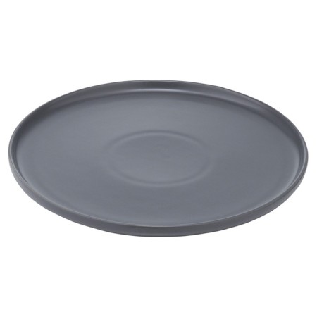 Set of plates Tkano Essential, 25 cm, 2 pcs, dark gray color-4