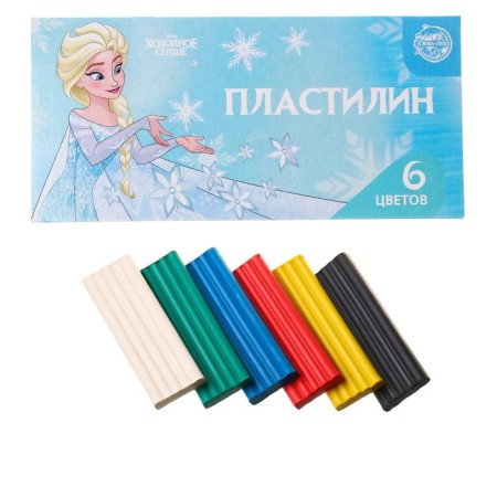 Plasticine 6 colors 90 g "Elsa", cold heart-5