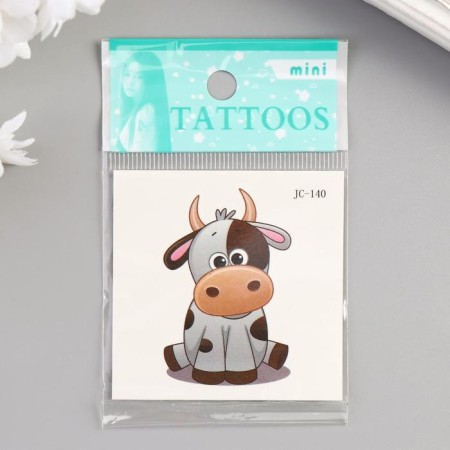 Tattoo on the body color "Baby Goby" 6x6 cm-2
