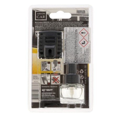 Fragrance on the stove liquid areon car gold, blister, 8 ml 704-022-BL10-4