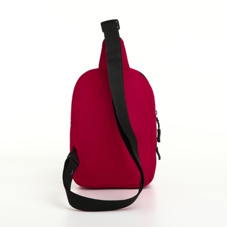 Textura lightning bag, external pocket, fuchsia-2