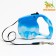Roulette "Fantasy", 3 m, up to 11.5 kg, blue