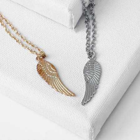 Kulons "Demetrons" Wing, the color of silver-gold, 45 cm