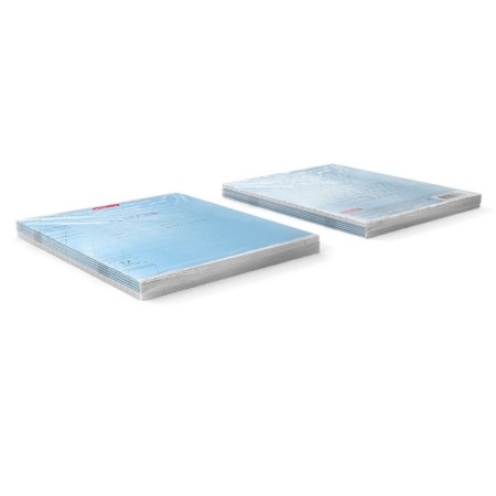 Notebook 12 sheets in the slanting ruler, erichkrause visio "Classic", cover coated cardboard, offset block, blue-6