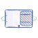 A4 labor folder with handles, 325 x 230 x 25 mm, zipper around, folding bar, plastic, PTR-6 calligrata "pencils"
