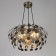 Lamp Bayerlux "Dixie" 3he27 40W brass 45x45x22-122cm
