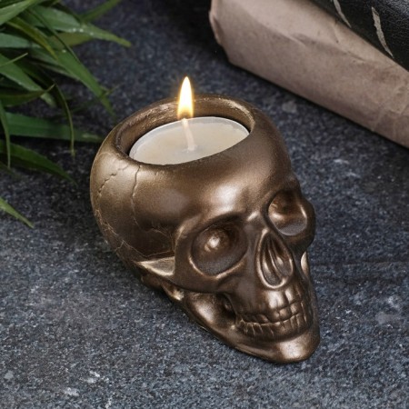 Skull Skull Bronze, 8cm