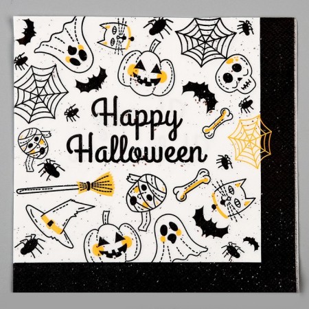 Paper napkins "Happy Halloween", in a set of 20 pcs.-2
