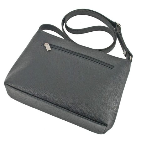 Women's bag B2828-00140, Black color, artificial leather, 24x6x19 cm-2