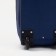 Road bag on wheels, a lightning department, with an increase, an outer pocket, blue color