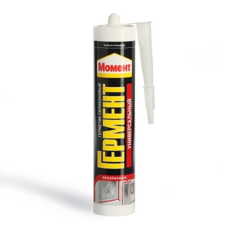 Sealant moment a herment, silicone, universal, transparent, 280 g