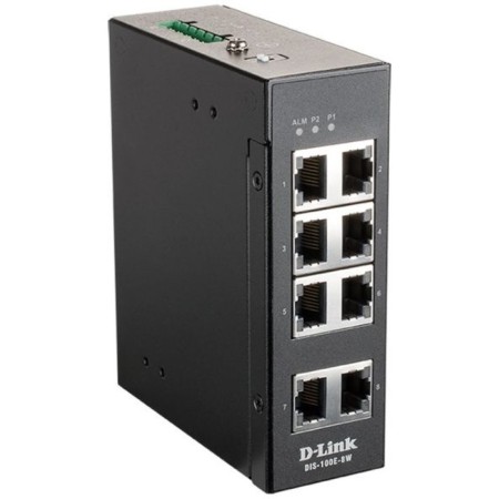 D-Link DIS-100E-8W/A1A 8x100MB switch is uncontrollable