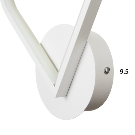 Bra 2524/1wt LED 12W 4000k white 23x25 cm-5